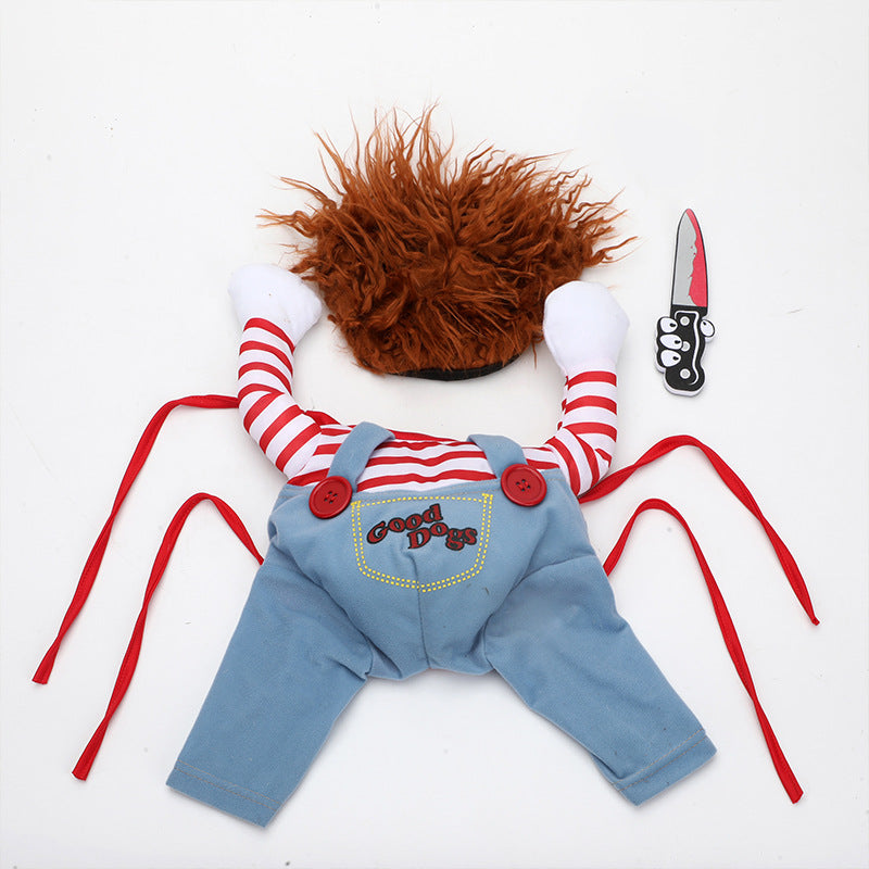Halloween Pet Costume Pet Dog Funny Clothes Adjustable Dog