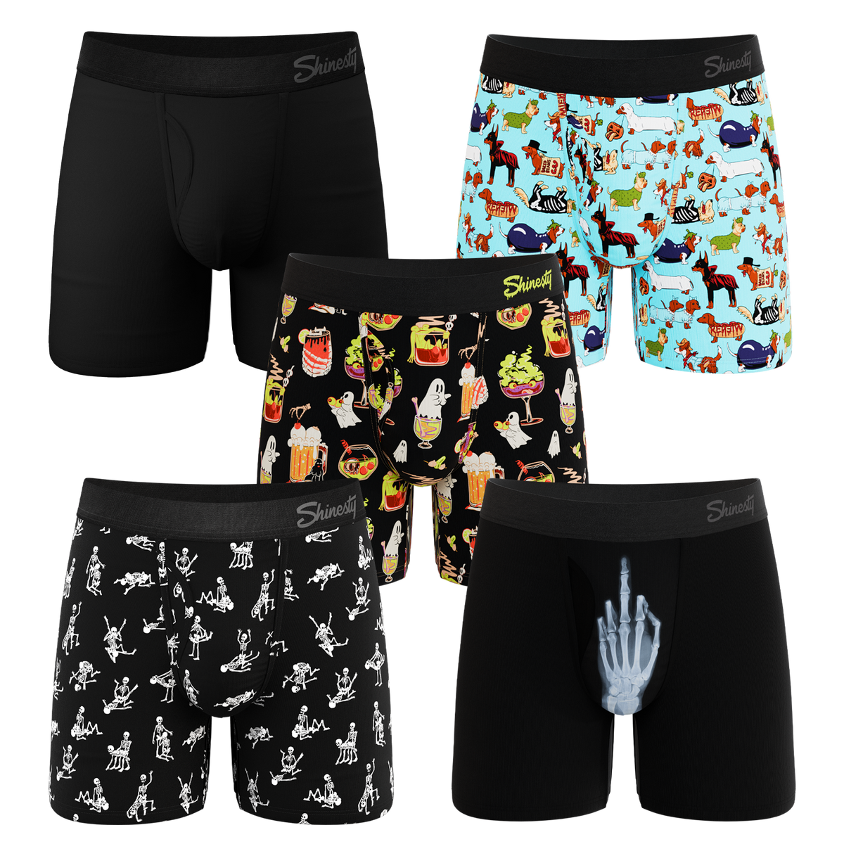 The Halloweird | Ball Hammock® Pouch Boxer Briefs with Fly 5 Pack