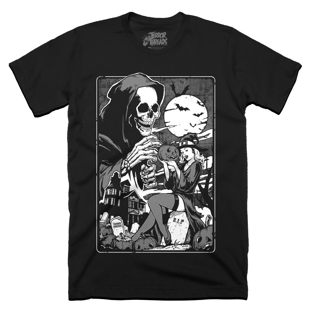 All Hallows Eve Black and Grey Variant T-Shirt