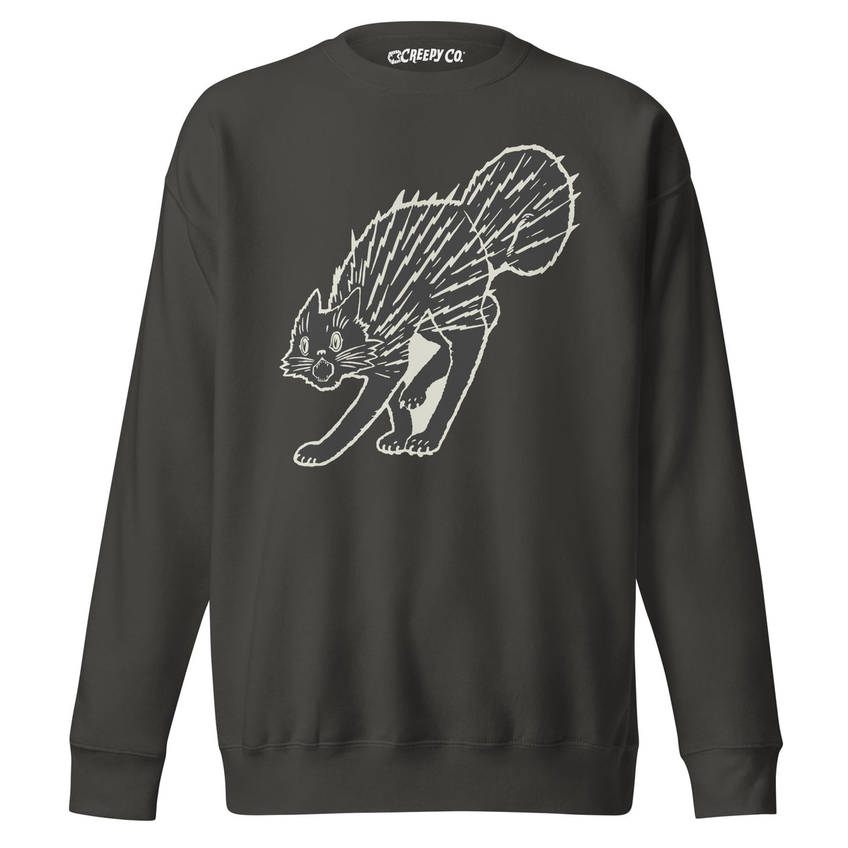 Electrified Cat Premium Crewneck Sweatshirt